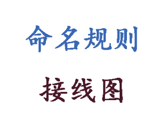 电感式接近开关---命名规则及接线图